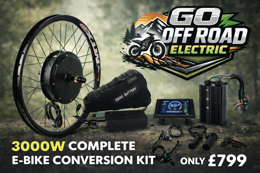3000W Complete E-Bike Conversion Kit