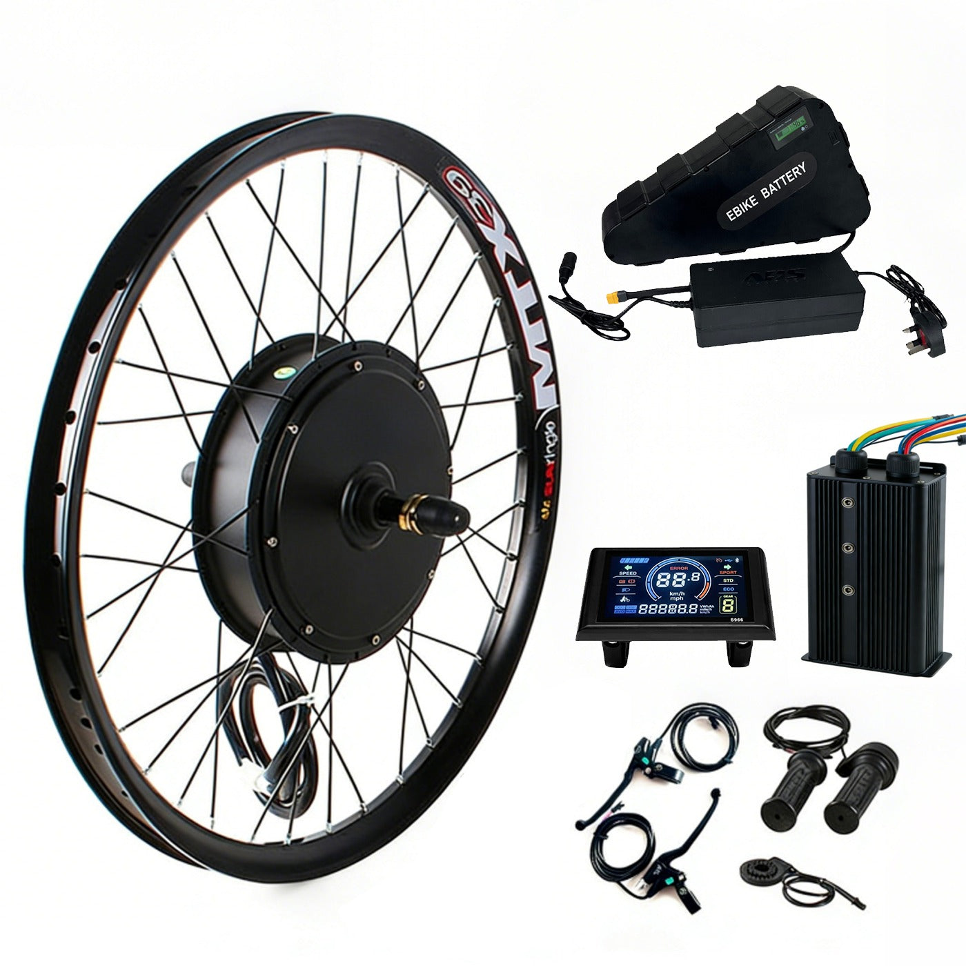 3000W Complete E-Bike Conversion Kit