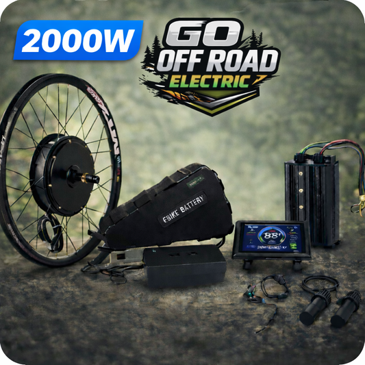2000W Complete E-Bike Conversion Kit