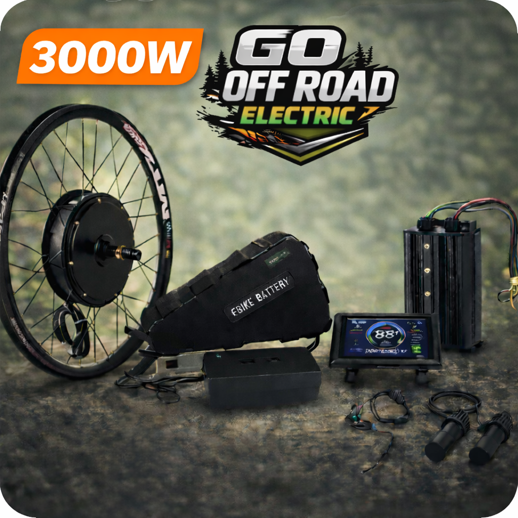 3000W Complete E-Bike Conversion Kit